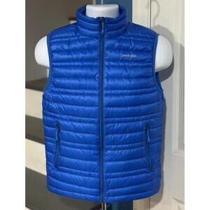 Men's Extra Small (XS) Patagonia Ultralight Down Goose Vest Full Zip Royal Blue!